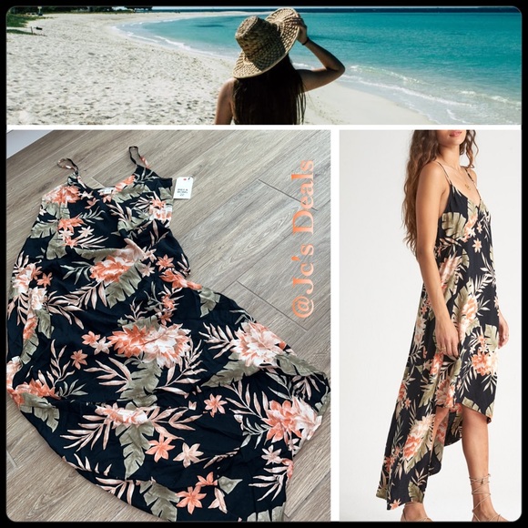COPY - 🔥 BILLABONG THE BEST MAXI DRESS HI-LO FOR WOMEN 🔥 - Picture 1 of 10